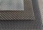 Black 316 Stainless Steel Knitted Mesh , Mosquito 10 Gauge Wire Mesh