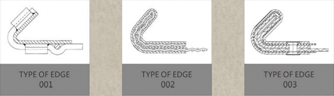 Анти- отверстие микрона 12.7mm ячеистой сети волнистой проволки 100 нержавеющей стали корозии 304L сверхмощное 4