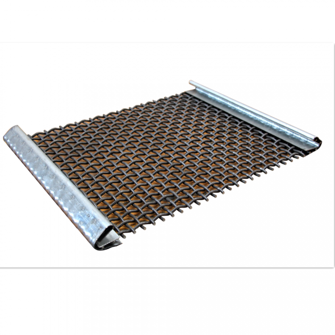 Анти- отверстие микрона 12.7mm ячеистой сети волнистой проволки 100 нержавеющей стали корозии 304L сверхмощное 10